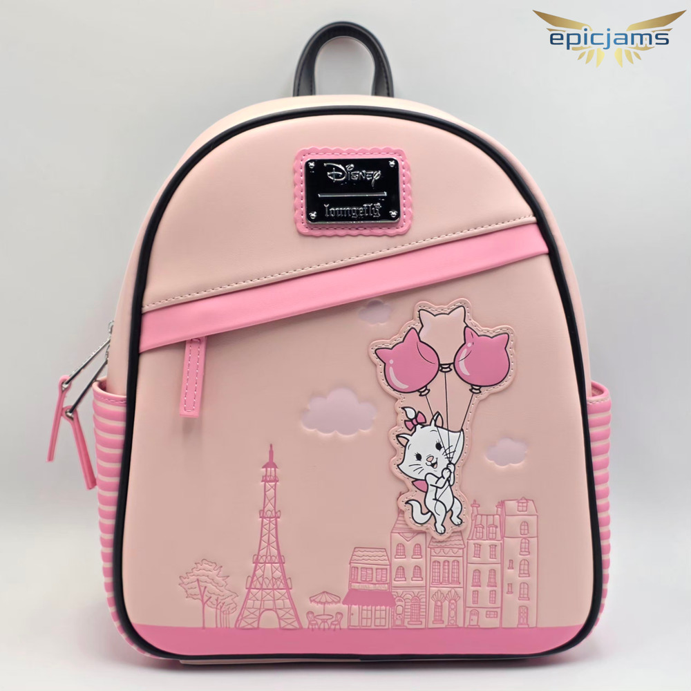 Loungefly Disney The Aristocats Marie Balloons Mini Backpack New
